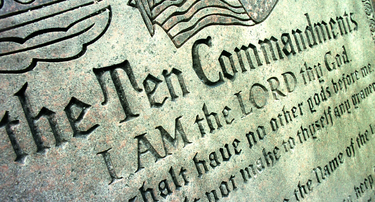 ./.Louisiana wants the Ten Commandments in schools but which version