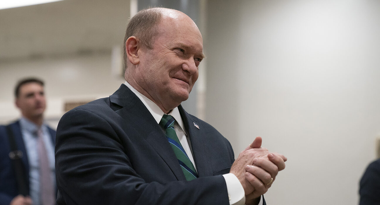 ./.Sen. Coons suggests Biden will respect Supreme Court ruling on presidential immunity