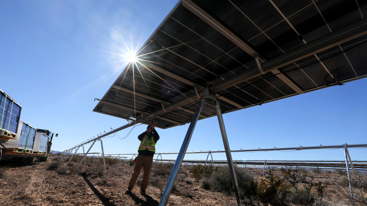 Biden doubles tariffs on Chinese solar panel components